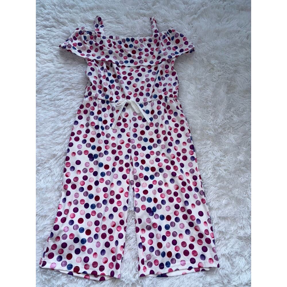 Trend Blossoms girls sz. 12 polka dot romper New w/out tags. Adorable outfit